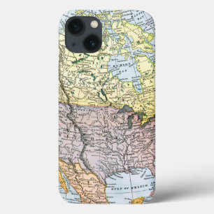 Case-Mate iPhone CASE CARTE : L'AMÉRIQUE DU NORD, 1890