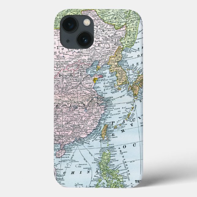 COQUES Case-Mate iPhone CARTE : L'ASIE DE L'EST, 1907 (Verso)