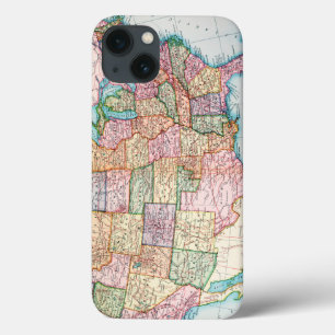 iPhone 13 Case Carte : Les Etats-Unis, 1905