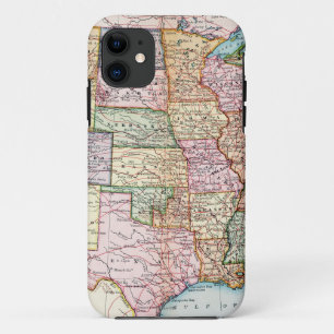 Case-Mate iPhone Case Carte : Les Etats-Unis, 1905