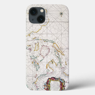 COQUES POUR iPhone CARTE : LES INDES EST, 1670