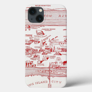 Case-Mate iPhone Case CARTE : MANHATTAN, c1935