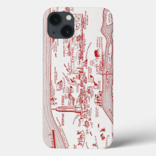 Coques Pour iPhone CARTE : MANHATTAN, c1935