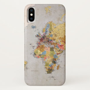 Case-Mate iPhone Case carte mondiale