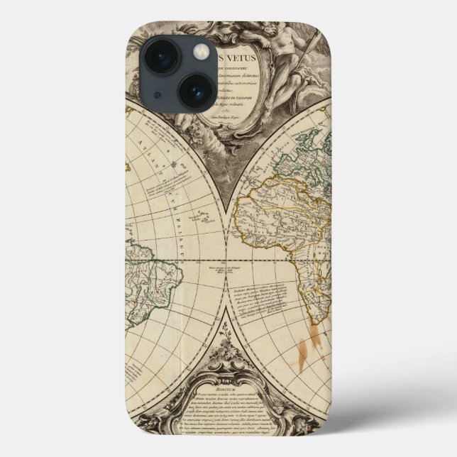 Coques Case-Mate iPhone Carte mondiale 8 (Verso)