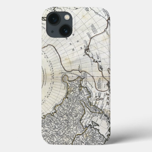 COQUES Case-Mate iPhone CARTE : PACIFIQUE DU NORD (Verso)