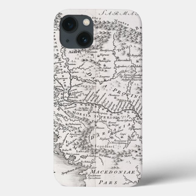 COQUES Case-Mate iPhone CARTE : PANNONIE (Verso)
