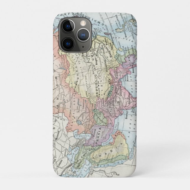 Coques Case-Mate iPhone Carte politique de l'Asie (1916) (Dos)
