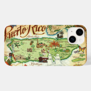 Coque Case-Mate iPhone Carte Porto Rico