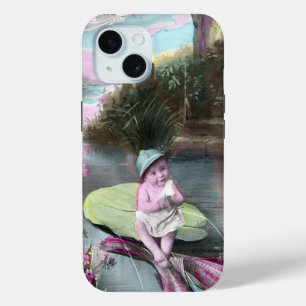 Coque Case-Mate iPhone Carte postale vintage French April Fool