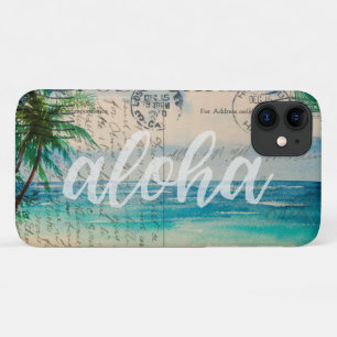 Case-Mate iPhone Case Carte postale vintage Hawaiian Palm Trees