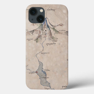 Coques Pour iPhone Carte Sindarin de la Lonely Mountain