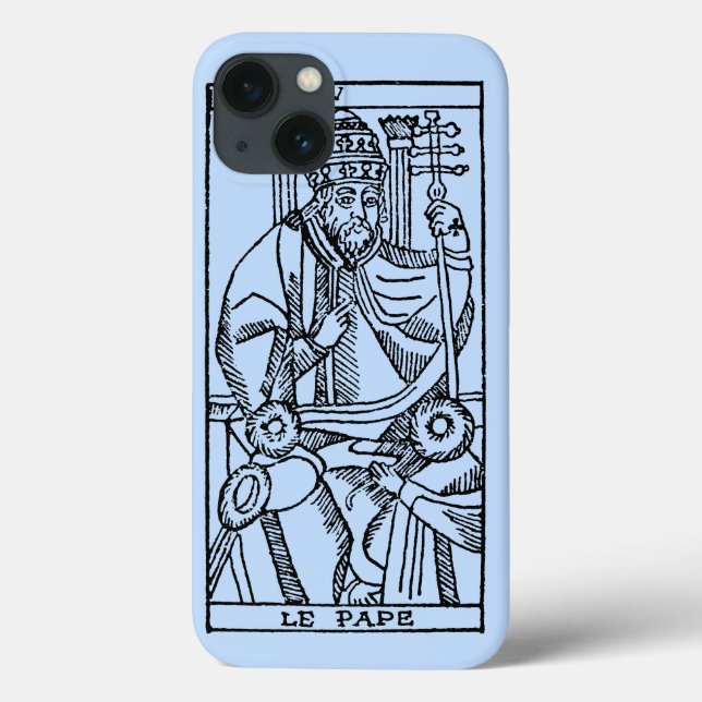 Coques Case-Mate iPhone Carte Tarot : Le Pape (Verso)