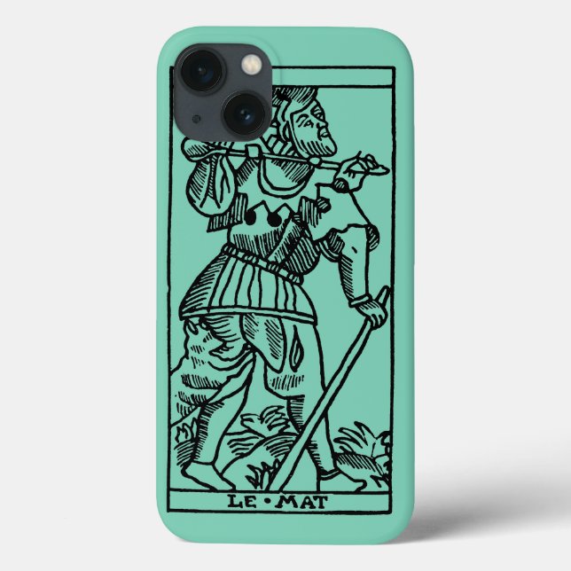 Coques Case-Mate iPhone Carte Tarot : L'idiot (Verso)