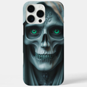 Coque iPhone 16 Pro Max Carte Tarot Mystique Reaper Occulte foncé