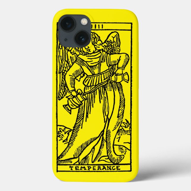 Coques Case-Mate iPhone Carte Tarot : Température (Verso)
