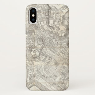 Case-Mate iPhone Case Carte topographique de Rome antique, Italie