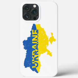 Case-Mate iPhone Case Carte ukrainienne. Drapeau ukrainien. Ukraine