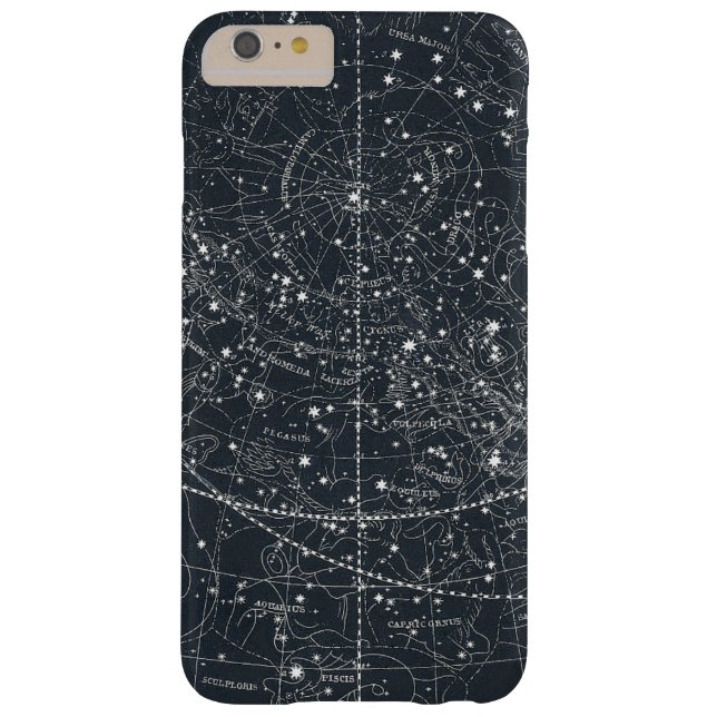 Coques Case-Mate iPhone Carte vintage de constellation (Dos)