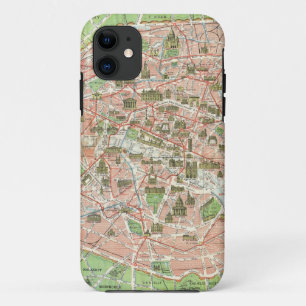 Coque Case-Mate Pour iPhone Carte vintage de Paris (1920)