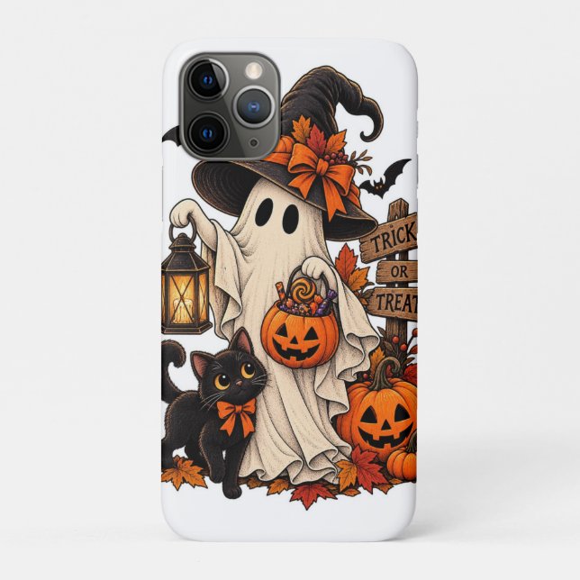 Coques Case-Mate iPhone Cartes à jouer Halloween (Dos)