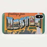Cartes de voyage vintage de Boston Massachusetts
