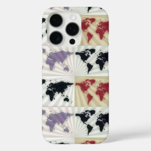 Coque iPhone 16 Pro cartes mondiales