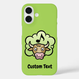 Coque Pour iPhone 16 Cartographie au méthane de vache