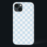 Etui iPhone Case-Mate Carton bleu pastel et blanc<br><div class="desc">Motif  Bébé Bleu et blanc motif en tableau de bord Poudre Bleu et Blanc Vérifié motif Blanc et Bleu Chèques</div>