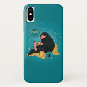 Case-Mate iPhone Case Carton NIFFLER™ Avec Pièces D'Or