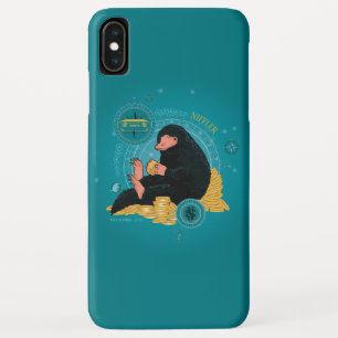 Case-Mate iPhone Case Carton NIFFLER™ Avec Pièces D'Or