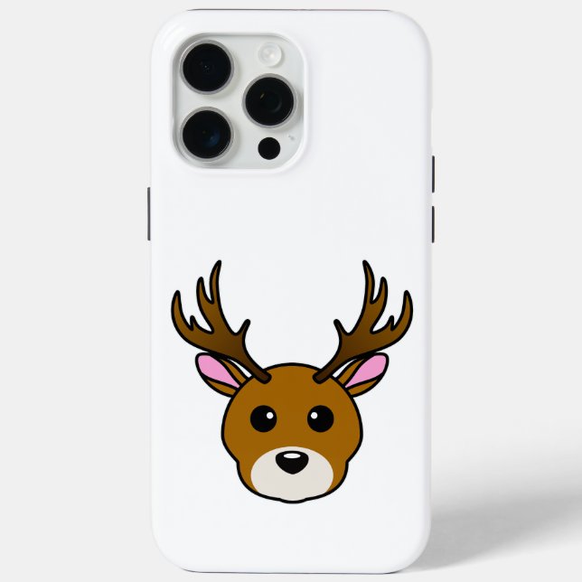 Coques Case-Mate iPhone Cartoon Deer (Verso)