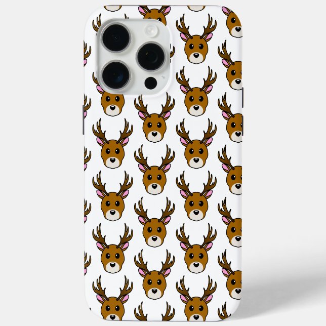 Coques Case-Mate iPhone Cartoon Deer (Verso)