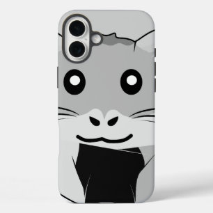 Coque Pour iPhone 16 Plus Cartoon Hamster Scarfed Joy