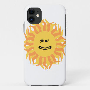 Case-Mate iPhone Case Cartoon Smiling Sun Graphic Changeable Color BG