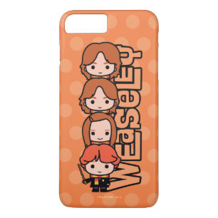 Coque iPhone 8 Plus/7 Plus Cartoon Weasley Siblilings Graphisme