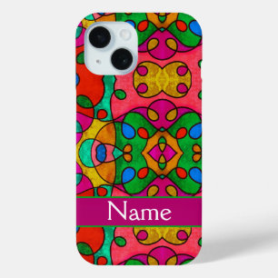 Coque Case-Mate iPhone Cartouche couleur personnalisée avec votre nom