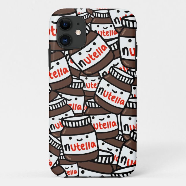 Coques Case-Mate iPhone Cas adorable de téléphone de Nutella [de la (Dos)