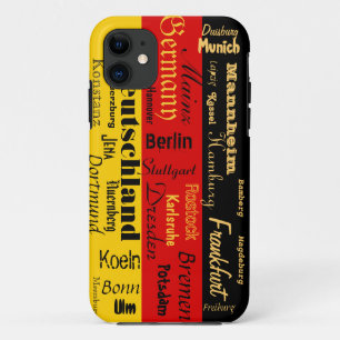 Coques Pour iPhone Cas allemand de villes