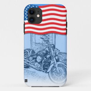 Coques Pour iPhone Cas américain d'identification de Coque-Compagnon