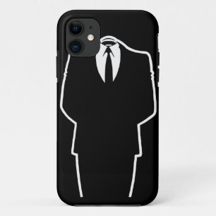 Coque iPhone 11 Cas anonyme de l'iPhone 5