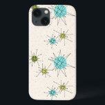 Case-Mate iPhone Case Cas atomique iconique de l'iPhone 6/6S de<br><div class="desc">Ce motif atomique iconique de cas de l'iPhone 6/6S de Starbursts comporte les starbursts atomiques iconiques. C'est exact ! La vieille école, arrière - plan crème avec des taches d'or est le contexte parfait pour la turquoise vibrante, le céleri calmant, et les cercles colorés de vert kitschy de poire. Les...</div>