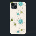 Case-Mate iPhone Case Cas atomique iconique de l'iPhone 6/6S de<br><div class="desc">Ce motif atomique iconique de cas de l'iPhone 6/6S de Starbursts comporte les starbursts atomiques iconiques. C'est exact ! La vieille école, arrière - plan crème avec des taches d'or est le contexte parfait pour la turquoise vibrante, le céleri calmant, et les cercles colorés de vert kitschy de poire. Les...</div>