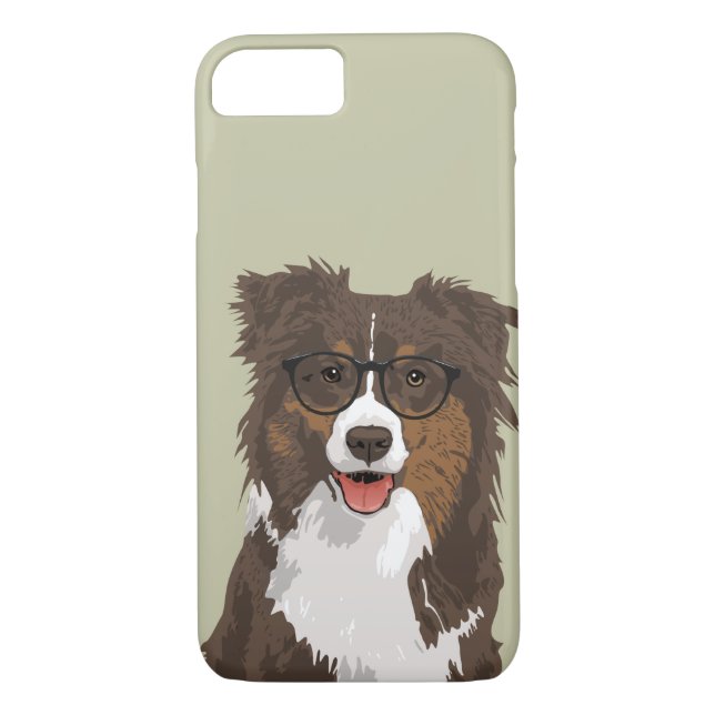 Coques Case-Mate iPhone Cas australien de téléphone de chien de berger de (Dos)