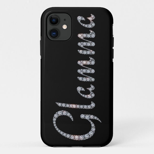 Coques Case-Mate iPhone Cas bling de téléphone de Glamma (Dos)