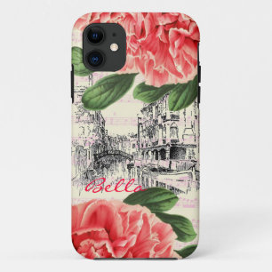 Case-Mate iPhone Case Cas/couverture de l'iPhone 5 de pivoine de Bella