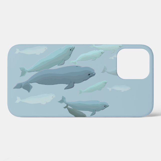 Coques Case-Mate iPhone Cas d'art de baleine de cas de l'iPhone 3 de (Verso (horizontal))