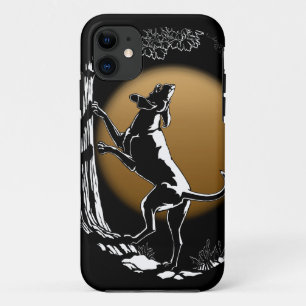 Coques Pour iPhone Cas d'art de chien de chasse de cas de l'iPhone 5