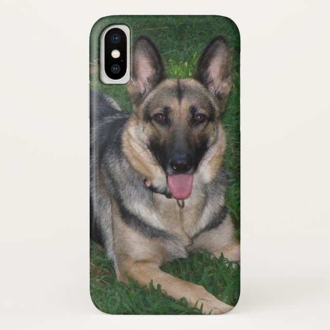 Coques Case-Mate iPhone Cas de chien de berger allemand (Dos)