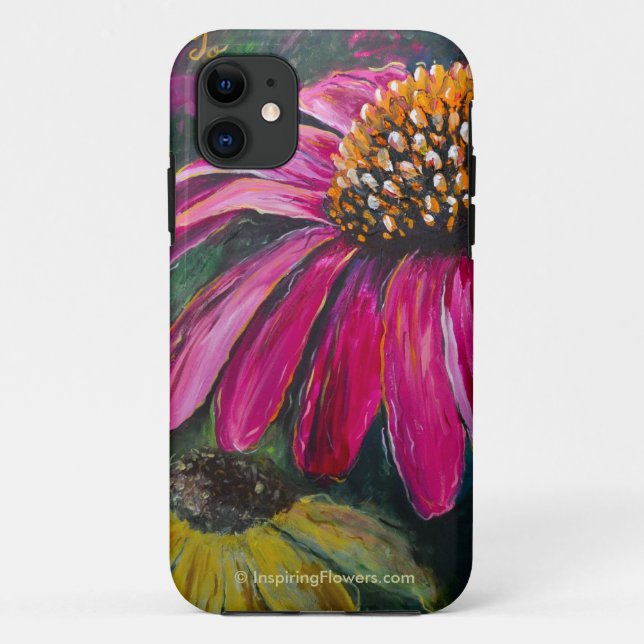 Coques Case-Mate iPhone Cas de Coneflower iphone5 (Dos)